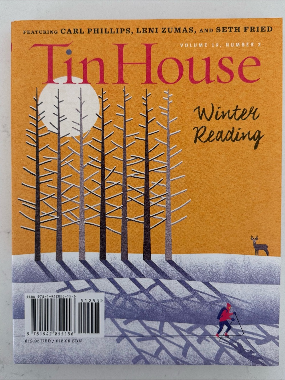 Tin House Magazine Issue 74 Winter Reading Vol 19 No 2 2017 Rare